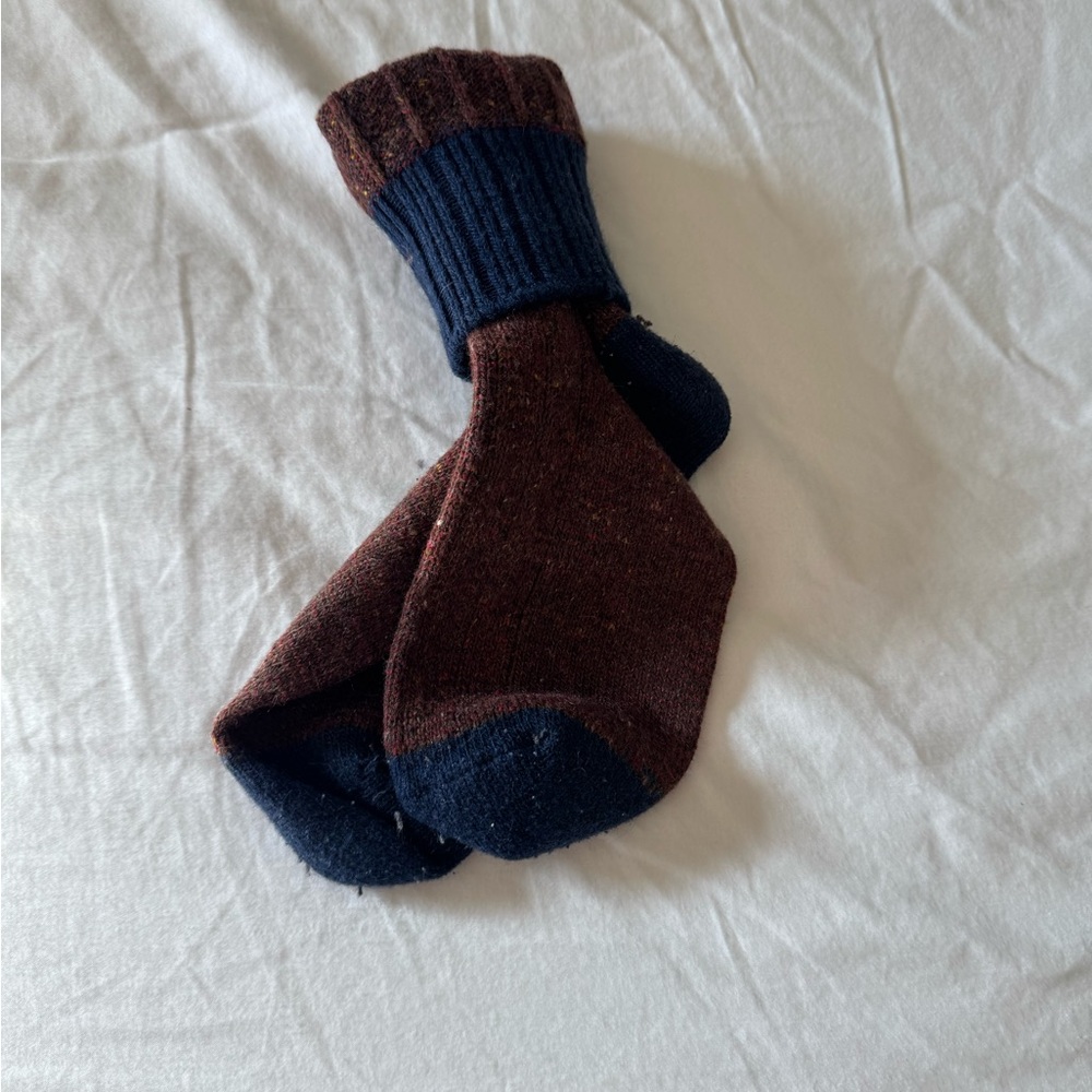 Anonymous Ism - Orange and Navy Socks